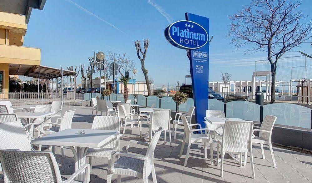 Hotel Platinum Rimini Exterior foto